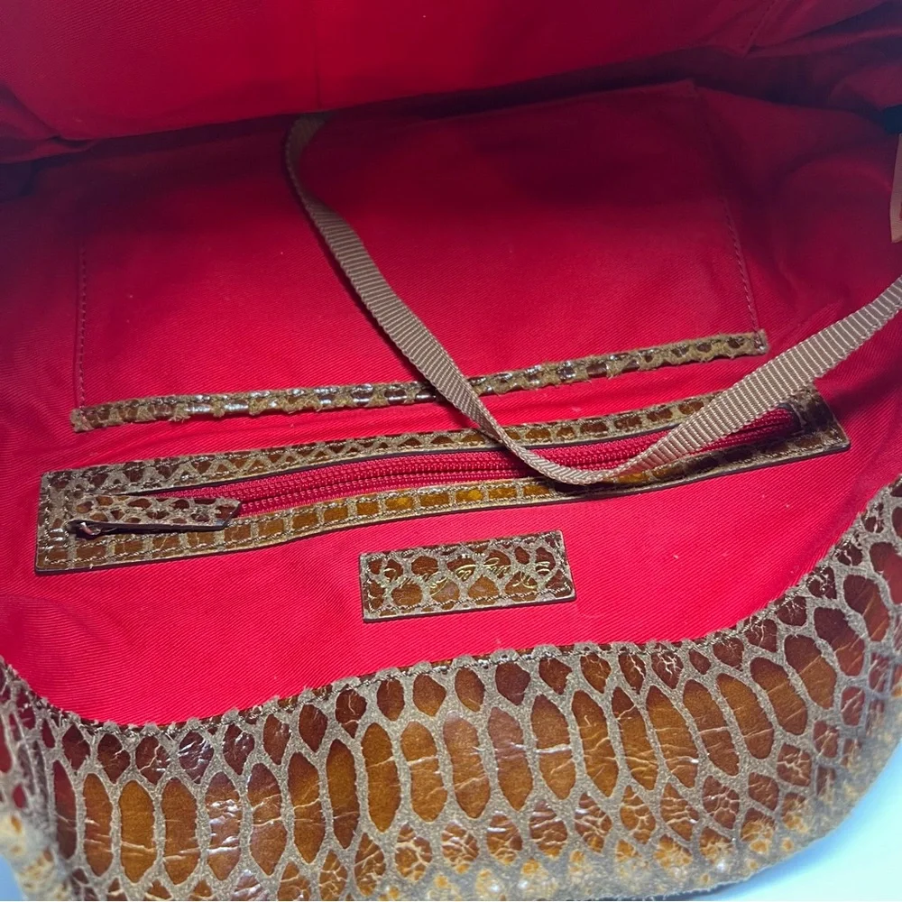 Dooney & Burke Embossed Leather Bag